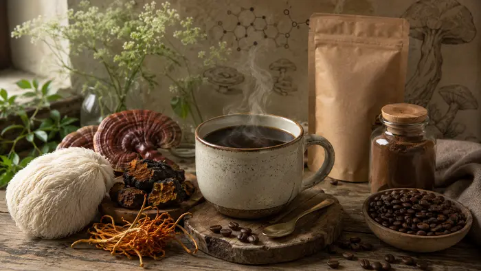 Mushroom Coffee Benefits and Side Effects article cover