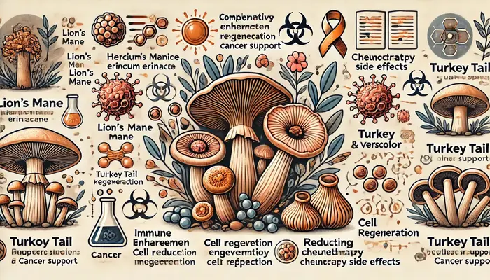 Lion's Mane & Trametes: Supportive Oncology Treatment article cover
