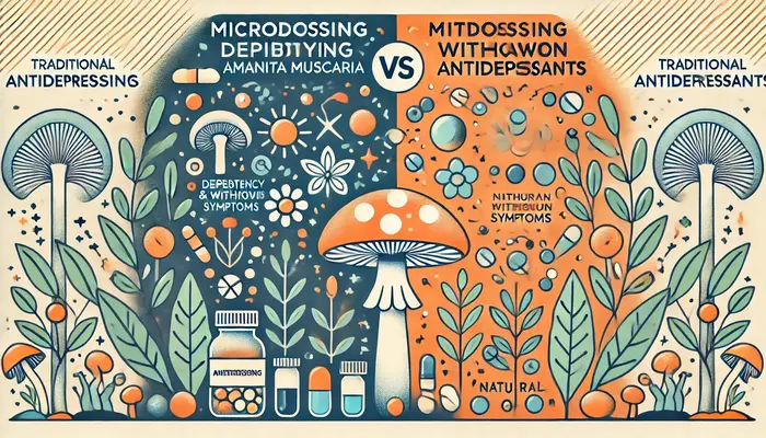 How microdosing differs from antidepressants article cover